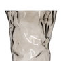 BigBuy Home Vase Gris Verre 19 x 17 x 38,5 cm