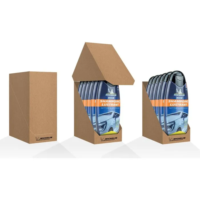 Michelin Shampooing Lustrant - Shampooing haute brillance pour carrosserie - Nettoie, dégraisse et élimine salissures (film routier, insectes)