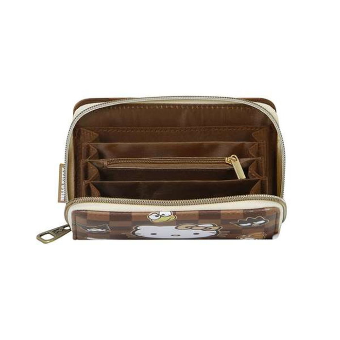 Portefeuille Hello Kitty Marron 10 x 15 x 3 cm Portefeuille Hello Kitty Marron 10 x 15 x 3 cm