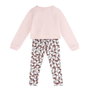 Cerdá Ensemble 2 pièces en coton brossé Legging Hello Kitty pour fille 6 ans - Rose