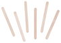 Innspiro Bâtonnets de polo en bois naturel 114x10x2mm, 150 unités