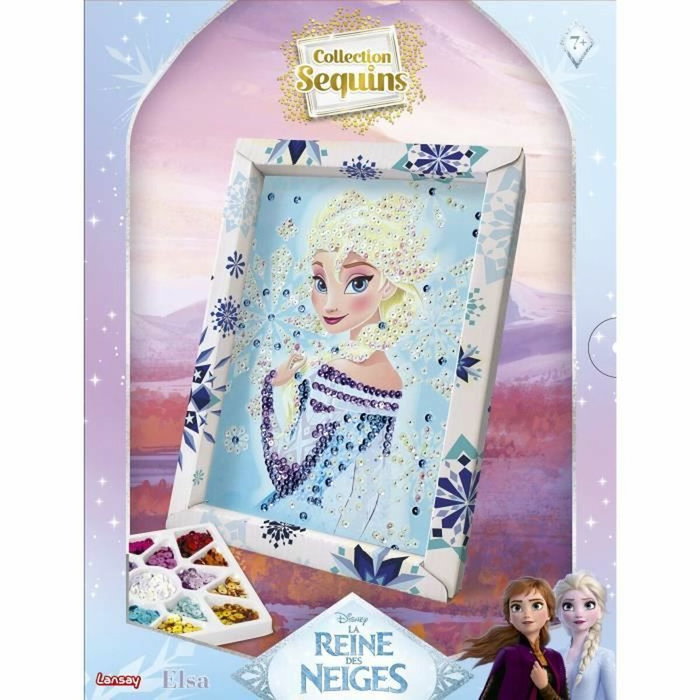Lansay Jeu de création Collection sequins - Elsa la Reine des Neiges Lansay Jeu de création Collection sequins - Elsa la Reine des Neiges