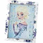 Lansay Jeu de création Collection Sequins Elsa La Reine des Neiges avec cadre et épingles, activité manuelle dès 7 ans