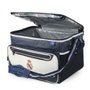 REAL MADRID Sac de transport isotherme pliable pour nourriture - 44,5x33x30,5 cm - Toile Ripstop avec revêtement TPE - Couvercle rigide