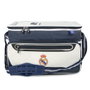 REAL MADRID Sac de transport isotherme pliable pour nourriture - 44,5x33x30,5 cm - Toile Ripstop avec revêtement TPE - Couvercle rigide