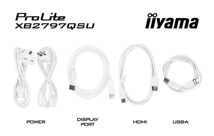 iiyama ProLite XB2797QSU-W1 Blanc