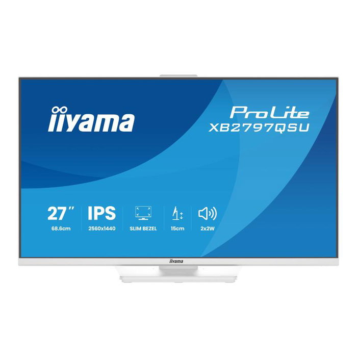 iiyama ProLite XB2797QSU-W1 27 pouces QHD IPS Blanc iiyama ProLite XB2797QSU-W1 27 pouces QHD IPS Blanc