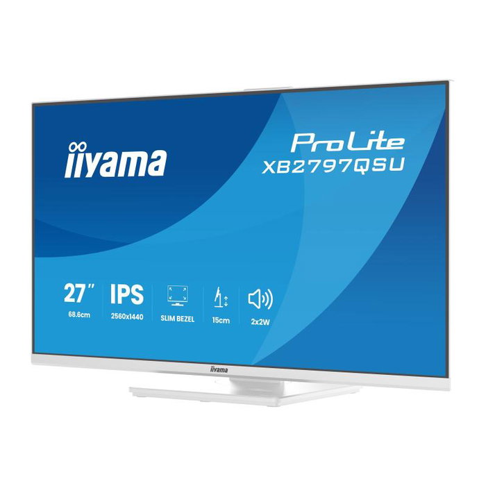 iiyama ProLite XB2797QSU-W1 27 pouces QHD IPS Blanc iiyama ProLite XB2797QSU-W1 27 pouces QHD IPS Blanc