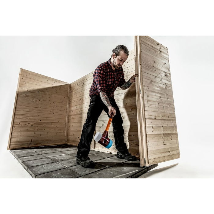 Maillet en plastique Halder Simplex Bleu Gris TPE