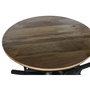 Table d'appoint Home ESPRIT Marron Noir Fer Bois de manguier 116 x 72 x 110 cm