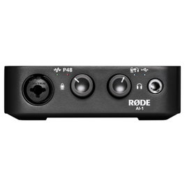 RODE AI-1 Interface Audio USB avec entrée combo, 2 sorties, phantom 48V, pour home studio