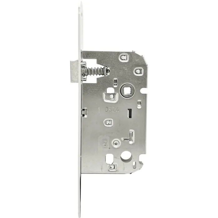 Abus Serrure à encastrer SE 50 BDC W/G - Bec de cane - Réversible - Axe 50 mm