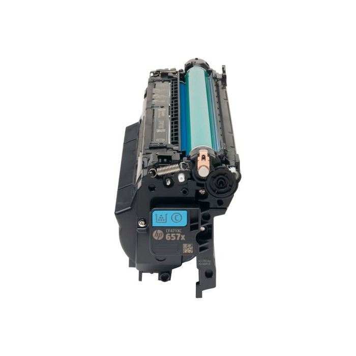 HP Cartouche de toner 657X Cyan (CF471X)