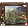 Schmidt Spiele My Art Noble - Kit de peinture Premium - Cottage aux colibris - Dès 12 ans
