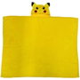 Pokemon Plaid à capuche 3D Pikachu jaune