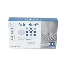 SIMILDIET Adelplus 60 Comprimés Complément Alimentaire Minceur Garcinia et Chrome