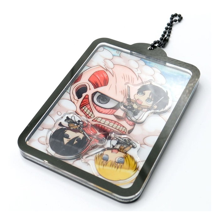 Attack on Titan porte-clés acrylique Shaker Kawaii Attack! Attack on Titan porte-clés acrylique Shaker Kawaii Attack!