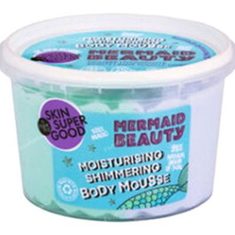 SKIN SUPER GOOD Mousse Corporelle Hydratante avec Brillance Mermaid Beauty, 250 ml