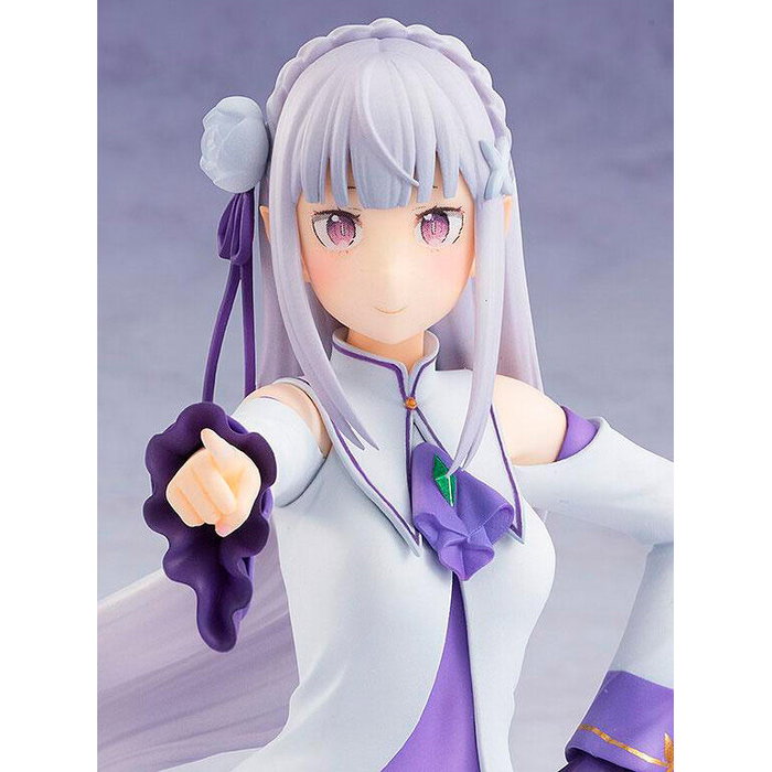 GOOD SMILE - Statue Emilia Re:ZERO Starting Life in Another World 17cm - PVC avec accessoires