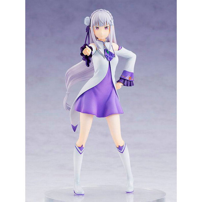 GOOD SMILE - Statue Emilia Re:ZERO Starting Life in Another World 17cm - PVC avec accessoires
