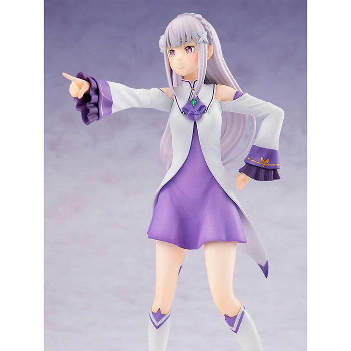 GOOD SMILE - Statue Emilia Re:ZERO Starting Life in Another World 17cm - PVC avec accessoires