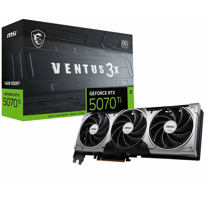 MSI GeForce RTX 5070 Ti VENTUS 3X OC 16GB GDDR7