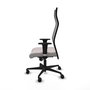 Piqueras y Crespo Chaise de Bureau Albacete Blanc et Noir