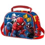 KARACTERMANIA Sac pour snack 3D Best Team Spider-Man Marvel Bleu
