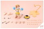 Sousai Shojo Teien figurine Plastic Model Kit 1/10 Seira Ichijo Cheerleading Costume Ver. 16 cm