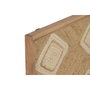 Home ESPRIT Cadre Jute et Bois d'acacia 60 x 3 x 90 cm (2 Unités)