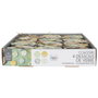 Home Deco Factory Lot de 4 posavasos thème citron, diamètre 10 cm