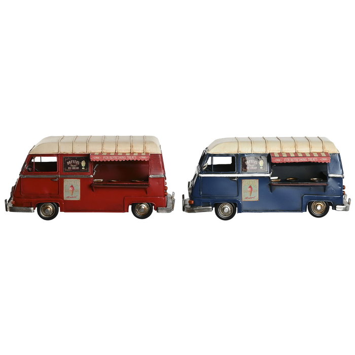 Home ESPRIT Figurine Décorative Vintage Bleu Rouge Beige (2 Unités) Home ESPRIT Figurine Décorative Vintage Bleu Rouge Beige (2 Unités)
