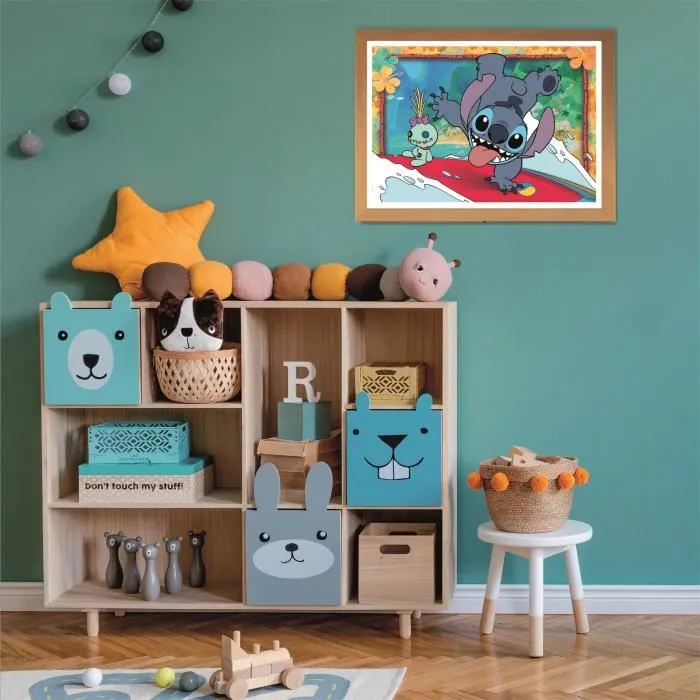 Clementoni Puzzle Stitch - 2 Puzzles de 20 Pièces pour Enfants à Partir de 3 Ans - Thème Dessins Animés - Jeu Éducatif Clementoni Puzzle Stitch - 2 Puzzles de 20 Pièces pour Enfants à Partir de 3 Ans - Thème Dessins Animés - Jeu Éducatif