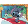 Clementoni Puzzle Stitch - 2 Puzzles de 20 Pièces pour Enfants à Partir de 3 Ans - Thème Dessins Animés - Jeu Éducatif