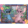 Clementoni Puzzle Stitch - 2 Puzzles de 20 Pièces pour Enfants à Partir de 3 Ans - Thème Dessins Animés - Jeu Éducatif
