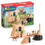 Schleich 42657 Dinosaurs - Coffret Aventures au temple perdu avec Figurine Dinosaure Monolophosaurus, Jouet pour Enfant dès 5 Ans