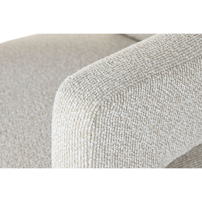 Siège Home ESPRIT Blanc Polyester Bois 67 X 61,5 X 67,5 CM