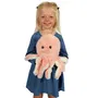 GIPSY TOYS - Peluche Pieuvre Rose, Jouet Doux pour Enfants avec Tentacules, 32 cm