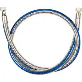 Wpro Tuyau gaz inox TNV150 Gaz naturel Anti-torsion 1,5 m