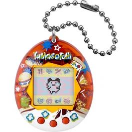 Bandai Tamagotchi Original - Tama Yummy - Animal électronique virtuel avec écran couleur, 3 boutons et jeux - Porte-clés nostalgie années 90