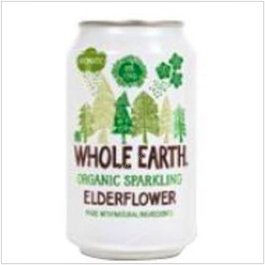 WHOLE EARTH Refresco de Sauco Bio 330ml
