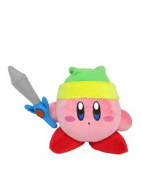 Sanei Kirby peluche Kirby avec épée 12 cm
