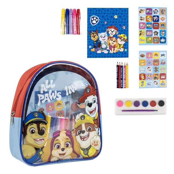 Cerdá Sac à dos coloriage Paw Patrol 22 x 23 x 7 cm pour enfant à partir de 3 ans Cerdá Sac à dos coloriage Paw Patrol 22 x 23 x 7 cm pour enfant à partir de 3 ans