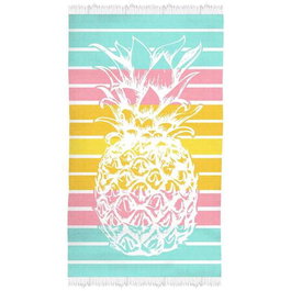 Secaneta Fouta Rizo Coroa - Serviette de plage ou paréo 95 x 160 cm, modèle aléatoire