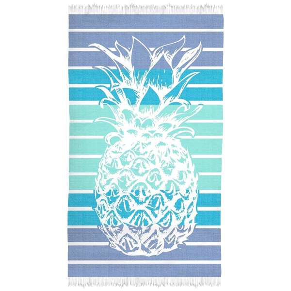 Secaneta Fouta Rizo Coroa - Serviette de plage ou paréo 95 x 160 cm, modèle aléatoire
