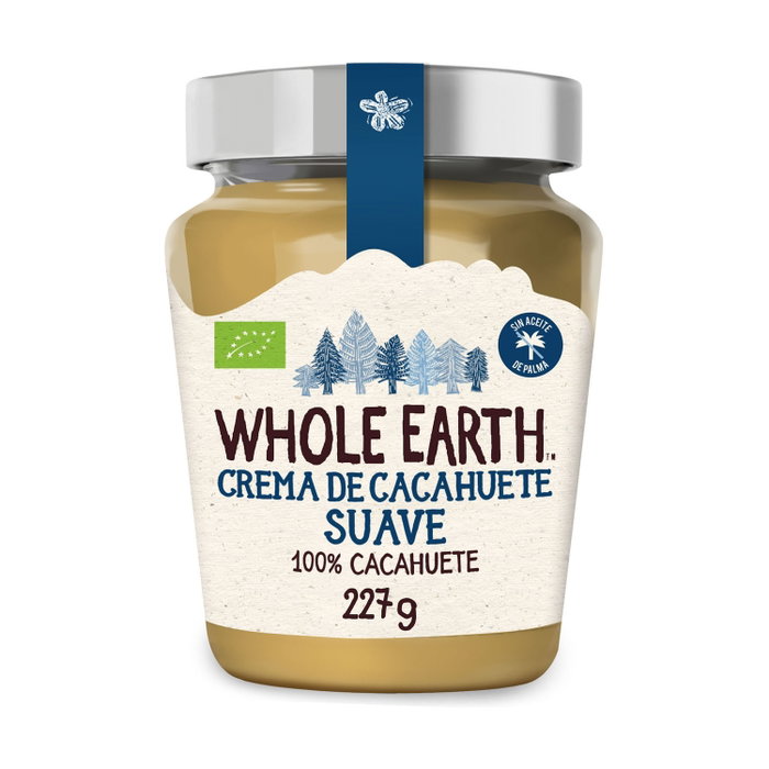 Whole Earth Crème de cacahuète Bio 227g