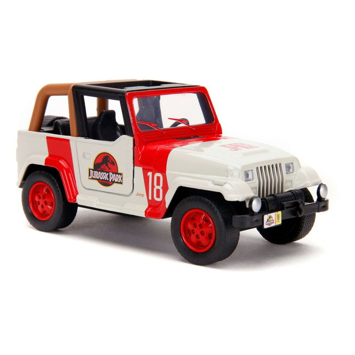 Jada Toys Jurassic World Véhicule 1/32 Jeep Wrangler Jada Toys Jurassic World Véhicule 1/32 Jeep Wrangler