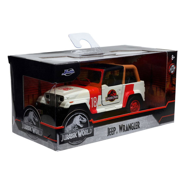 Jada Toys Jurassic World Véhicule 1/32 Jeep Wrangler Jada Toys Jurassic World Véhicule 1/32 Jeep Wrangler