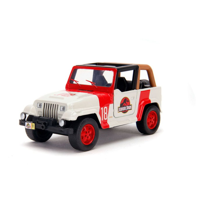 Jada Toys Jurassic World Véhicule 1/32 Jeep Wrangler Jada Toys Jurassic World Véhicule 1/32 Jeep Wrangler