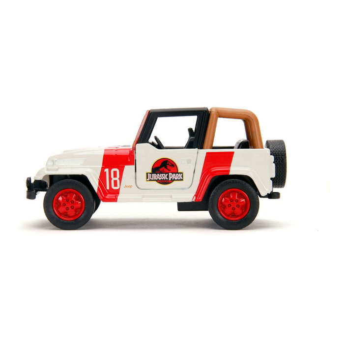 Jada Toys Jurassic World Véhicule 1/32 Jeep Wrangler Jada Toys Jurassic World Véhicule 1/32 Jeep Wrangler